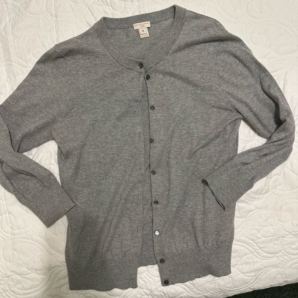 J crew the clare cardigan size m